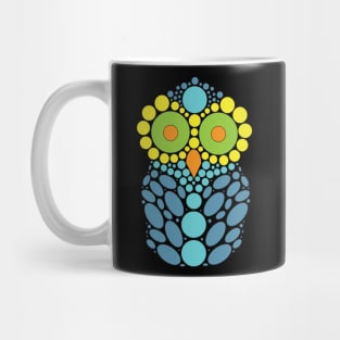 Multicoloured Owl Mug